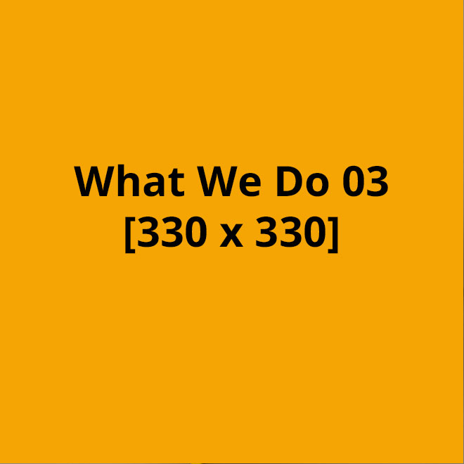 What We Do 3D Animation
